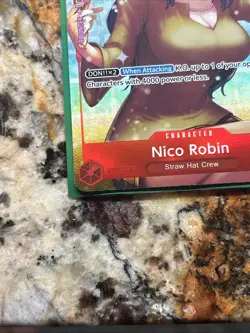 Nico Robin Parallel ST21-010 Starter Deck EX Gear 5 One Piece English Alt Art - Image 4