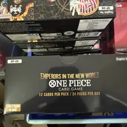 One Piece TCG OP-09 Emperors in the New World Booster Box New & Unsealed - Image 3
