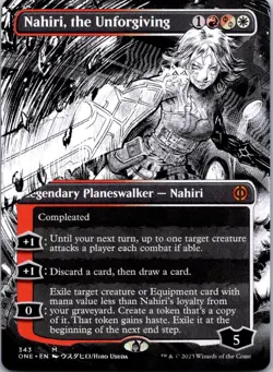 Nahiri, the Unforgiving (Borderless) M Phyrexia: All Will Be One 343 NM - Image 1