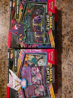 Pokemon TCG Mega Diancie Ex AND Mega Gengar Ex Battle Decks - Image 1