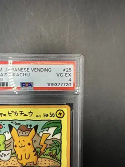 PSA4 - Ooyama's Pikachu Vending Series 3 No.025 MP Japanese Pokemon Card - Image 3
