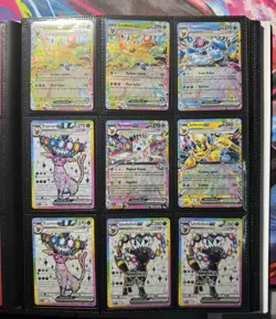 Pokemon TCG Eveelutions Lot Of 9 Promos, Ex’s, Etc. All Near Mint - Image 1