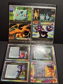 Vintage Pokemon TOPPS 28 Cards Lot TV Animation +Movie Scenes– 90s/00s Nostalgia - Image 2