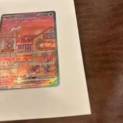 Pokemon TCG Mew ex Full Art Holo Promo Basic 180HP Scarlet & Violet 053 English - Image 3