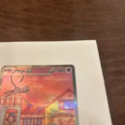 Pokemon TCG Mew ex Full Art Holo Promo Basic 180HP Scarlet & Violet 053 English - Image 4