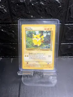 Pokemon TCG Pikachu 60/64 Unlimited Vintage Jungle (Red Cheeks) - Image 1