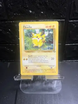 Pokemon TCG Pikachu 60/64 Unlimited Vintage Jungle (Red Cheeks) - Image 2