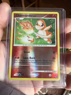 2007 Pokemon Diamond & Pearl Secret Wonders 82 Charmander Reverse Holo - Image 3