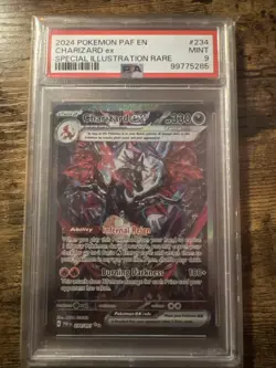 Pokemon 2024 Shiny Charizard ex 234/091 Tera SIR Paldean Fates GEM MINT PSA 10 - Image 1