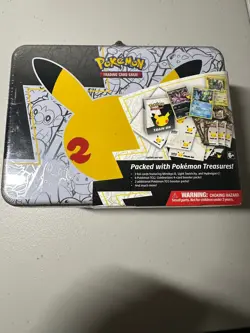Pokemon TCG 25th Anniversary Celebrations Collector Chest Lunch Box Tin Sealed - Image 1