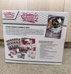 Pokemon TCG: White Flare Pokemon Center ETB Elite Trainer Box BRAND NEW SEALED! - Image 2