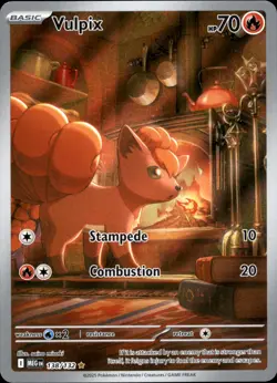 Vulpix 138/132 Illustration Rare - Pokemon ME01: Mega Evolution 2025 NM - Image 1