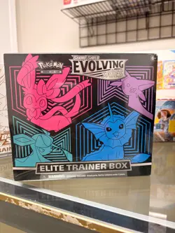 Pokemon TCG 2021 Sword & Shield Evolving Skies ETB - Factory‑Sealed - Image 1