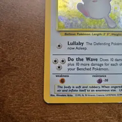 Wigglytuff 19/130 Holo Rare Pokemon 2000 Base Set 2 - LP - Image 3