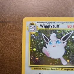 Wigglytuff 19/130 Holo Rare Pokemon 2000 Base Set 2 - LP - Image 5
