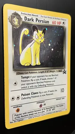 Dark Persian 17/53 LP Wotc Black Star Promo Holo Pokemon TCG - Image 2