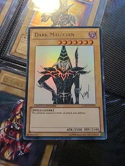 Yugioh! Dark Magician - JUMP-EN049 - Ultra Rare - Limited Edition - Image 1