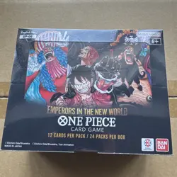 One Piece TCG OP-09 Emperors in the New World Booster Box English - New, Sealed - Image 1