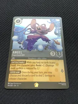 Disney Lorcana Angel - Experiment 624 191/204 Legendary Winterspell- Foil - Image 3
