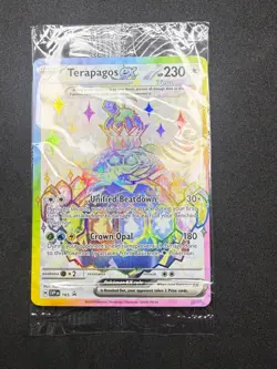 Terapagos EX SVP 165 | Scarlet & Violet | Promo Sealed | Pokemon Card - Image 1