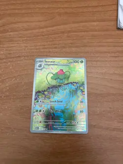 Ivysaur - 167/165 Pokemon 151 (Pokemon) Full Art Illustration Rare Card - Image 1