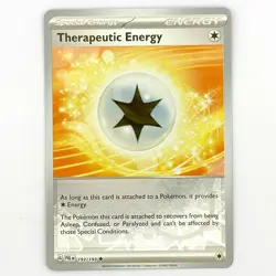 193/193 Therapeutic Energy : Reverse Holo Card : Paldea Evolved Pokemon TCG - Image 1