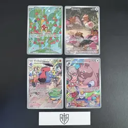 Pokemon TCG - Illustration 4-Card Lot - Ultra Rare Holo - NM - Image 1