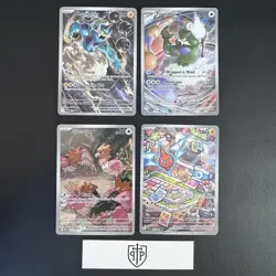 Pokemon TCG - Illustration 4-Card Lot - Ultra Rare Holo - NM - Image 1