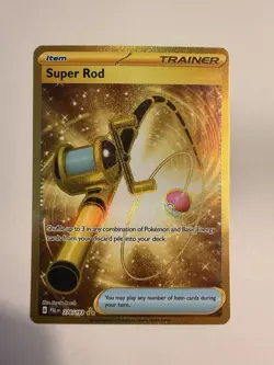Pokemon Super Rod 276/193 Sv02: Paldea Evolved Holo Card NM Condition - Image 3