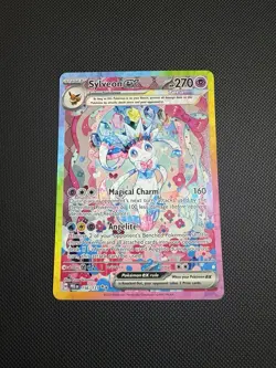 Pokemon TCG Sylveon EX Card Sir 156/131 Prismatic Evolutions English - Image 1