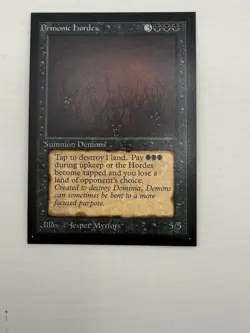 MTG Demonic Hordes English International MTG - Image 1
