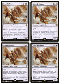 MTG - 4 x Serra Redeemer - Rare Angel Soldier - Dominaria United (DMU) - M/NM - Image 1