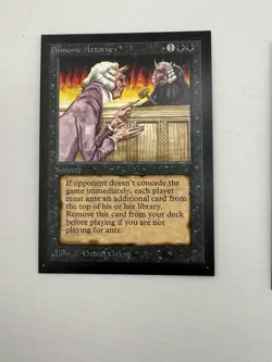MTG Demonic Attorney Collectors' Edition - International Edition - Image 1
