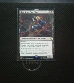 Rat King, Pale Piper 19 NM Teenage Mutant Ninja Turtles Eternal MTG - Image 1