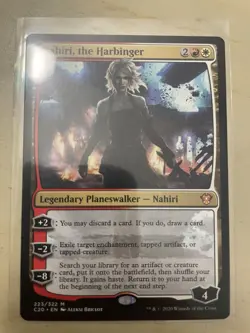 Magic The Gathering MTG Commander 2020 Nahiri, the Harbinger #223/322 Mythic - Image 1