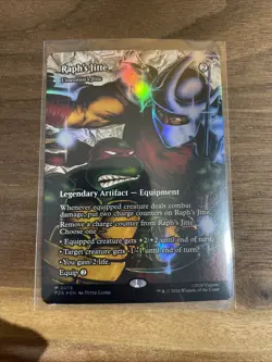 Raph's Jitte Umezawa's (Borderless Foil) Teenage Mutant Ninja Turtles Source PZA - Image 1