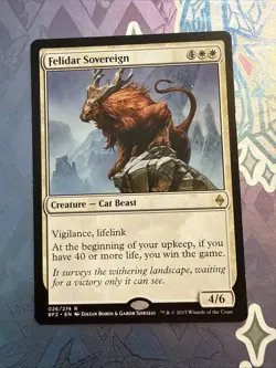 Felidar Sovereign Battle for Zendikar Regular NM Magic the Gathering - Image 1