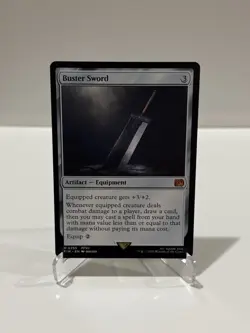 Buster Sword - #255 Regular - Final Fantasy - Mtg - Image 1