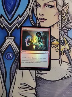1x Shock FOIL - NM/M Core Set 2020 M20 MTG Magic the Gathering - Image 1