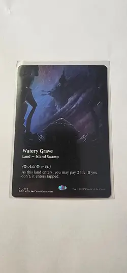 Watery Grave (Borderless) R Edge of Eternities 286 NM Foil - Image 1
