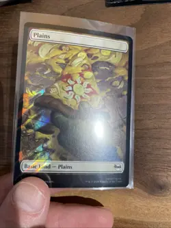Full Art Plains 310 Surge Foil Teenage Mutant Ninja Turtles TMNT TMC MTG Magic - Image 2