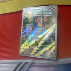 Pokemon Charmander SVP Black Star Promos Promo Full Art Holo Basic 044 - Image 1