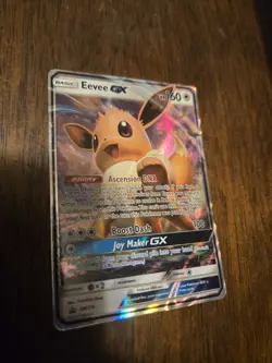 Pokemon Eevee GX SM174 Ultra Rare Promo Card NM/M Condition Holo - Image 1