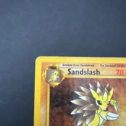 1st Edition Sandslash 41/62 Fossil Uncommon WOTC Pokemon TCG Card - Image 2