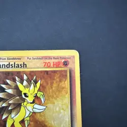 1st Edition Sandslash 41/62 Fossil Uncommon WOTC Pokemon TCG Card - Image 3