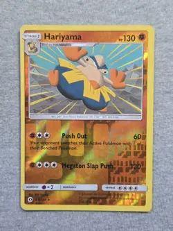 Pokemon TCG - Reverse Holo Hariyama 68/149 - Sun & Moon 2017 - Image 1