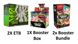 PRESALE Pokemon Center Perfect Order - 2 ETB, 1-Booster Box, 2-Booster Bundle - Image 1