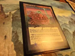Defense Grid Urza's Legacy Foil Autographed by artist Mark Tedin. (PANGOLIN MTG) - Image 3