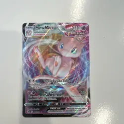 Mew VMAX 114/264 Fusion Strike Ultra Rare Full Art Holo Pokemon Card English - Image 1