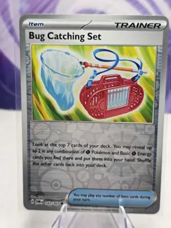 Bug Catching Set 143/167 Reverse Holo Sv06: Twilight Masquerade Pokemon TCG NM - Image 1